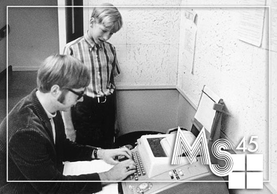 [MS@45] Enhanced Artifact Spotlight: Going Back to the Beginning with the Teletype Model 33 ASR